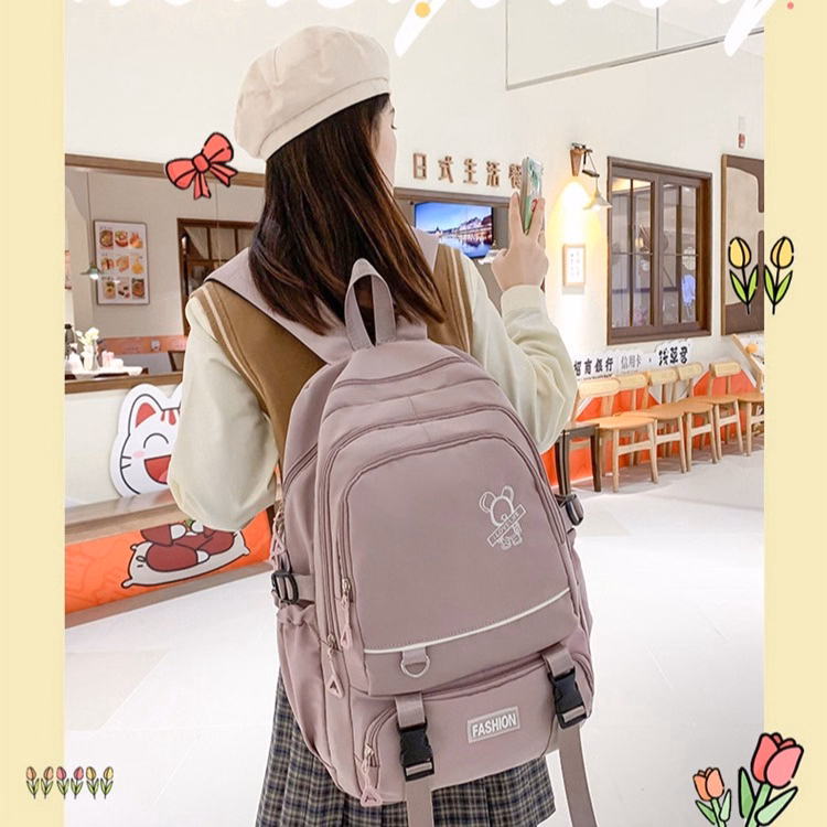 Balo Đi Học Nam Nữ Thời Trang Chống Nước Họa Tiết Mickey Xinh Xắn 676 - Larita Fashion - Ảnh 12