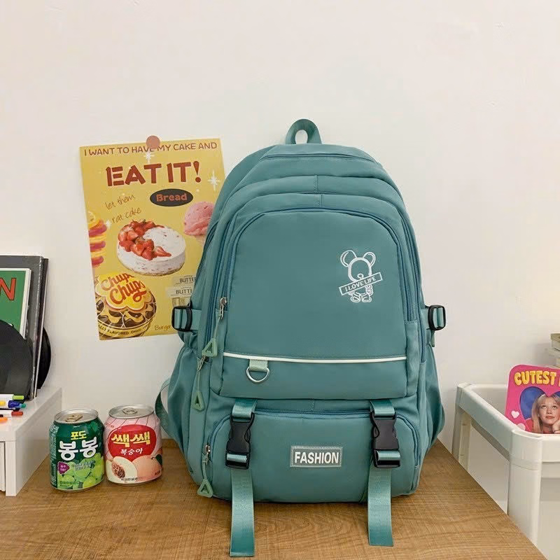 Balo Đi Học Nam Nữ Thời Trang Chống Nước Họa Tiết Mickey Xinh Xắn 676 - Larita Fashion - Ảnh 18