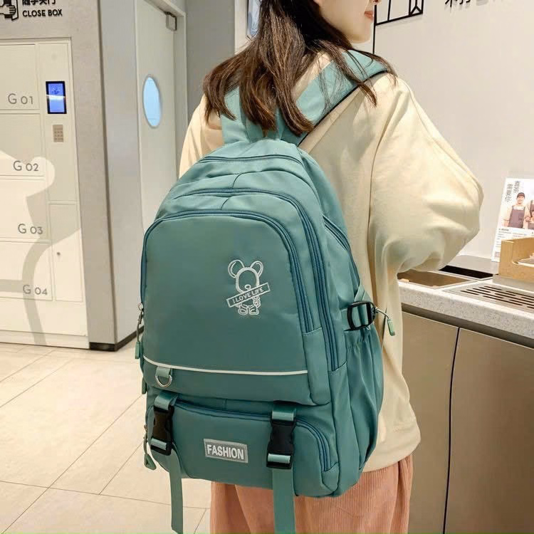 Balo Đi Học Nam Nữ Thời Trang Chống Nước Họa Tiết Mickey Xinh Xắn 676 - Larita Fashion - Ảnh 15