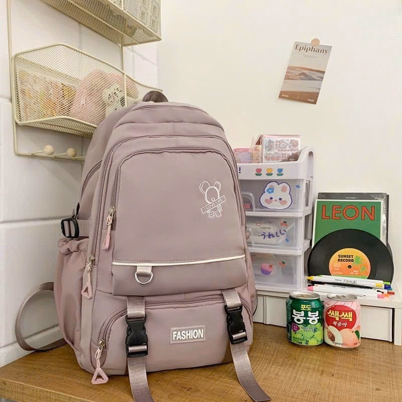 Balo Đi Học Nam Nữ Thời Trang Chống Nước Họa Tiết Mickey Xinh Xắn 676 - Larita Fashion - Ảnh 19