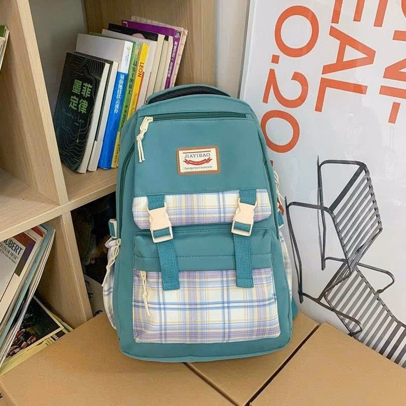 Balo Nữ Đi Học Họa Tiêt Sọc Kẻ Sọc Thời Trang Cao Cấp 678 - Larita Fashion - Ảnh 12