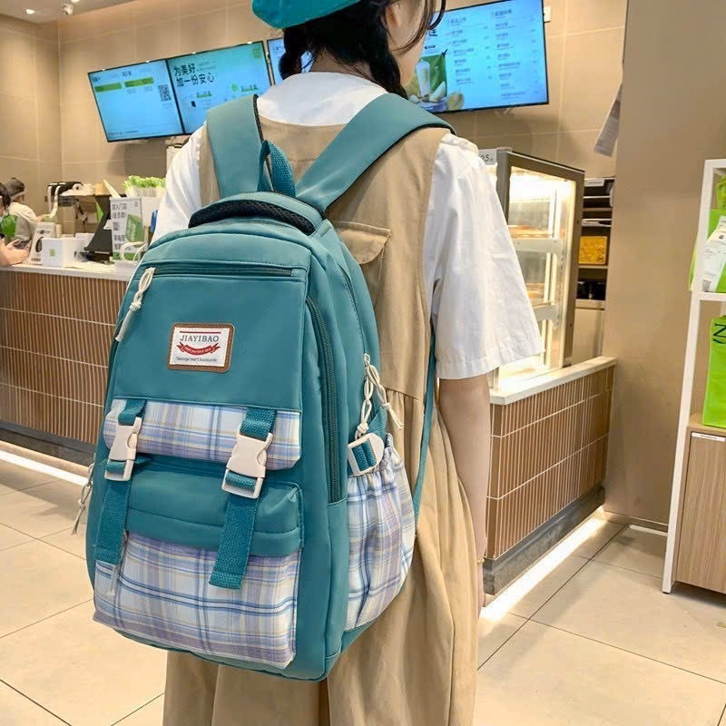 Balo Nữ Đi Học Họa Tiêt Sọc Kẻ Sọc Thời Trang Cao Cấp 678 - Larita Fashion - Ảnh 13