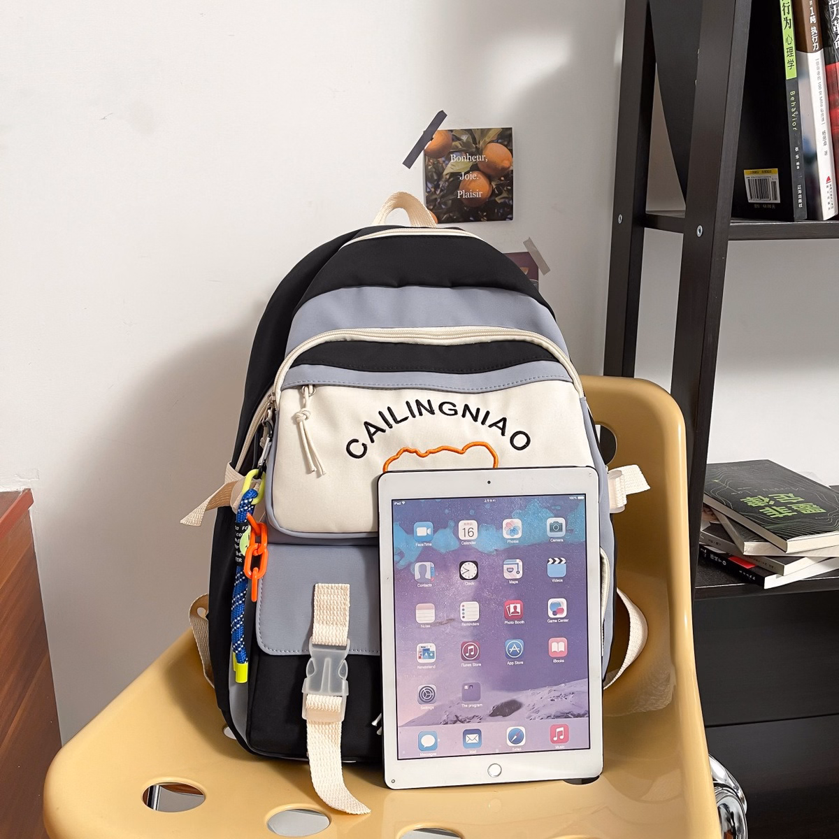 Balo Nữ Đi Học Thời Trang Ulzzang Hàn Quốc Họa Tiết Dễ Thương 744 - Larita Fashion - Ảnh 5