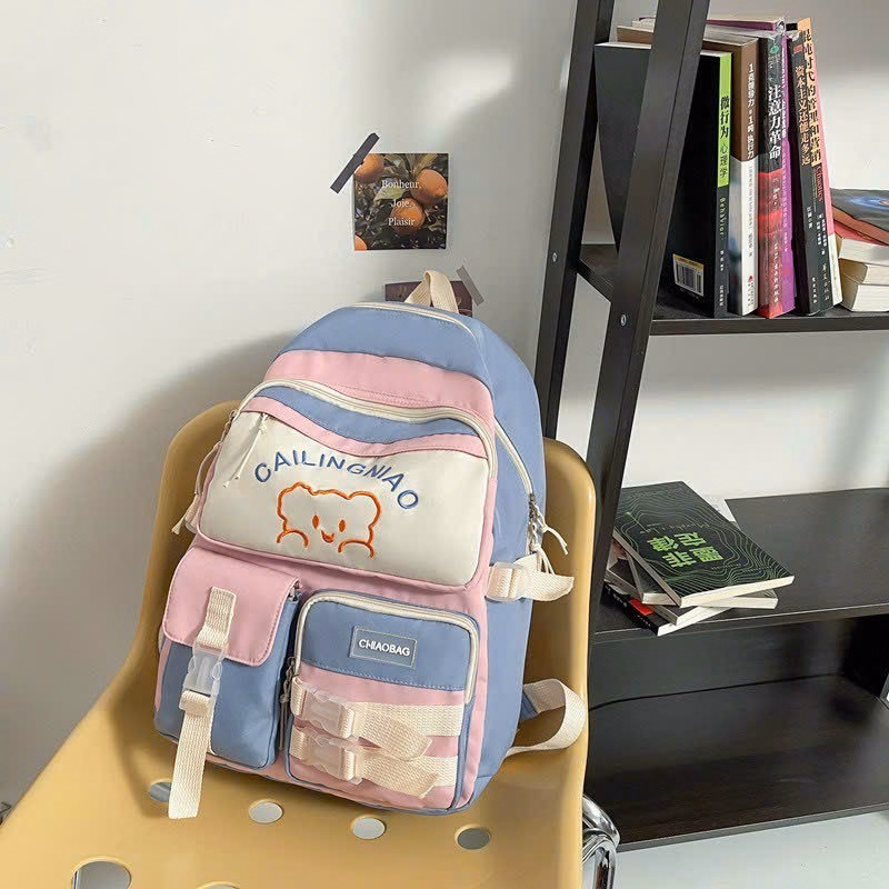 Balo Nữ Đi Học Thời Trang Ulzzang Hàn Quốc Họa Tiết Dễ Thương 744 - Larita Fashion - Ảnh 20