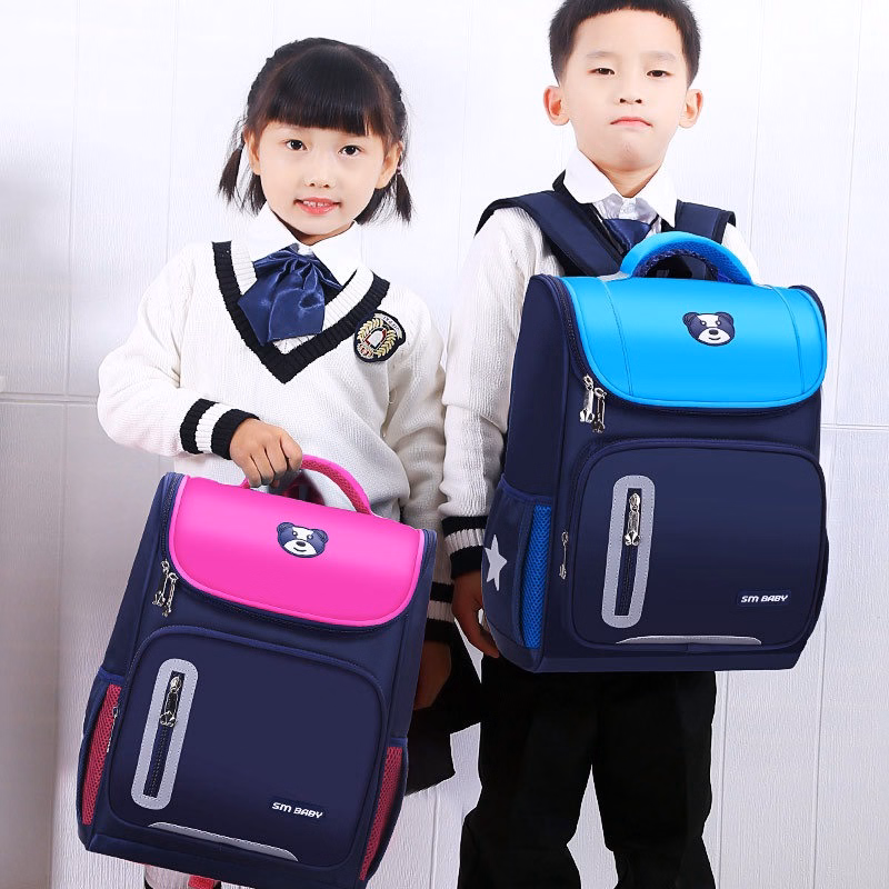 Balo Gấu Chống Gù, Chống Nước Dạ Quang Cho Bé Siêu Nhẹ Loại 1 To Đẹp Wh262 - Winnie House - Ảnh 9