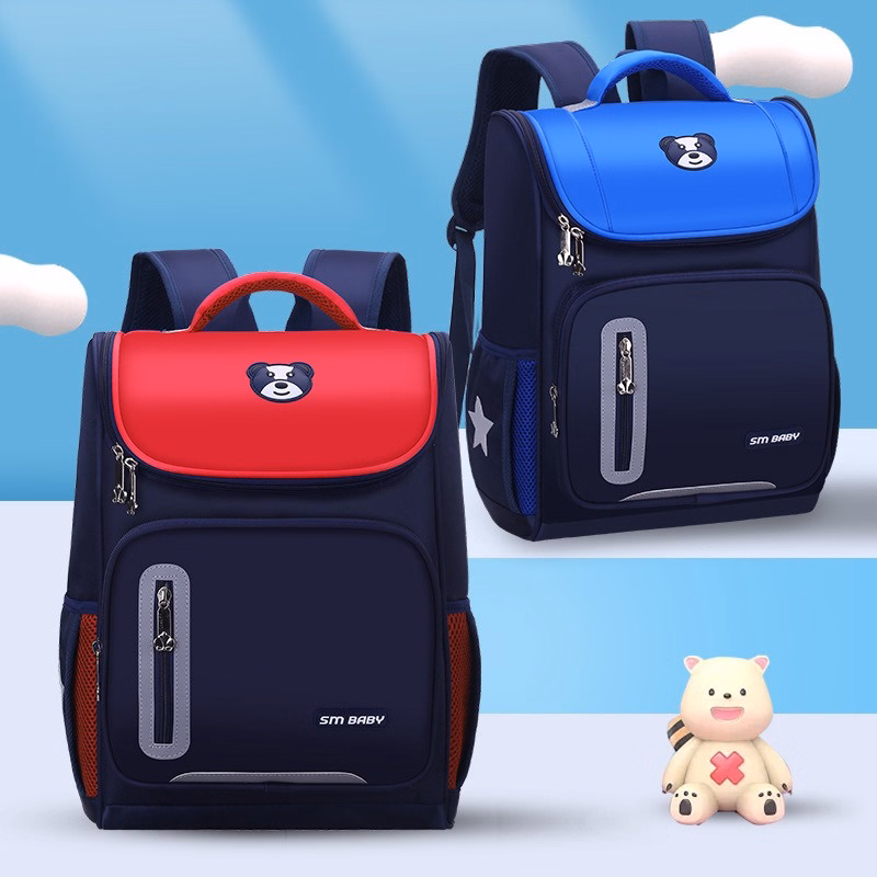 Balo Gấu Chống Gù, Chống Nước Dạ Quang Cho Bé Siêu Nhẹ Loại 1 To Đẹp Wh262 - Winnie House - Ảnh 16