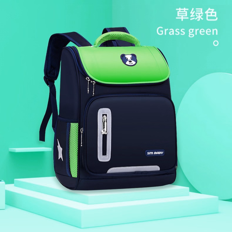 Balo Gấu Chống Gù, Chống Nước Dạ Quang Cho Bé Siêu Nhẹ Loại 1 To Đẹp Wh262 - Winnie House - Ảnh 4