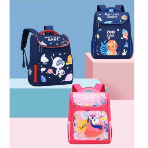 Balo Học Sinh Cấp 1 In Họa Tiết Chống Gù Lưng Cao Cấp - Minh Ngọc