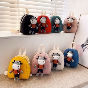 Balo Đi Học Đáng Yêu Cho Bé Mầm Non Kèm Chú Dê Xinh Xắn Wh274 - Winnie House