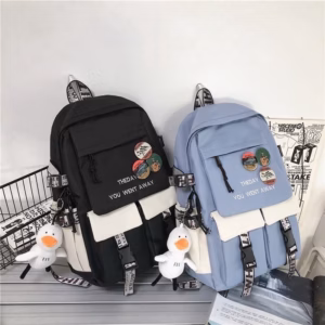 Balo Đi Học The Day Vừa A4 Phối Màu Thời Trang Sa55 - Sam Store