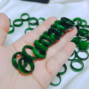 Nhẫn Nhỡ Ngọc Cẩm Thạch Sơn Thủy Thiên Nhiên - Thắng Giang