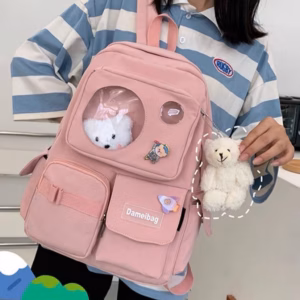 Balo Hộp Đi Học Phối Mica Dameibag Sam57 - Sam Store