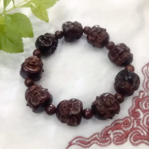 [Dây] Vòng Tay Thập Bát La Hán Gỗ Tử Đàn Mang Nhiều May Mắn, Bình An Tttblh012 - Tường Thuận