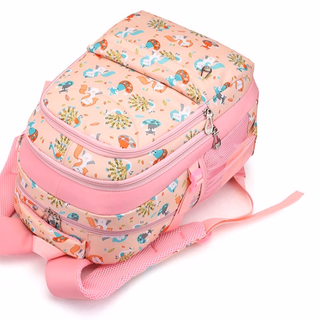 Balo Đi Học Chống Thấm Nước, Phản Quang Phát Sáng, In Hình Ngựa Pony Xinh Xắn Ch106 - Bh Kids - Ảnh 2