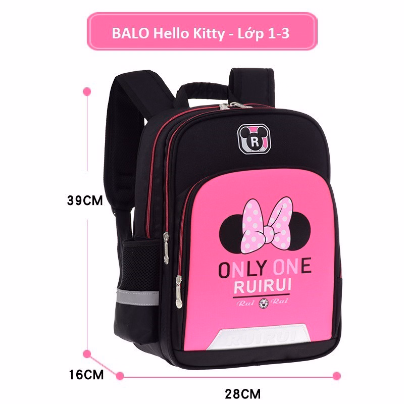 Balo Đi Học, Học Sinh Hình Micky Chống Nước Có Phản Quang Cho Bé Wh276 - Winnie House - Ảnh 5