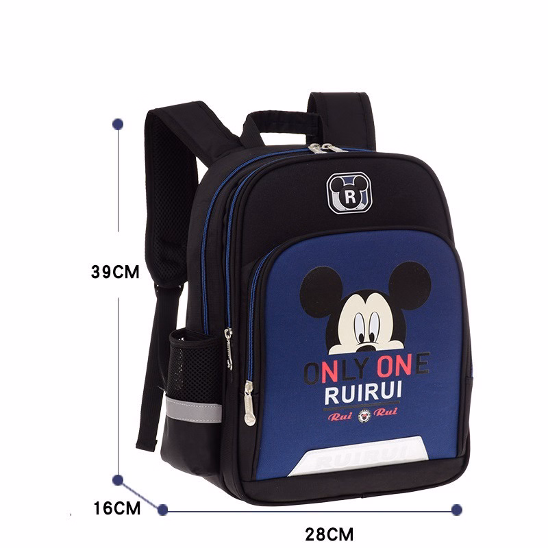 Balo Đi Học, Học Sinh Hình Micky Chống Nước Có Phản Quang Cho Bé Wh276 - Winnie House - Ảnh 3