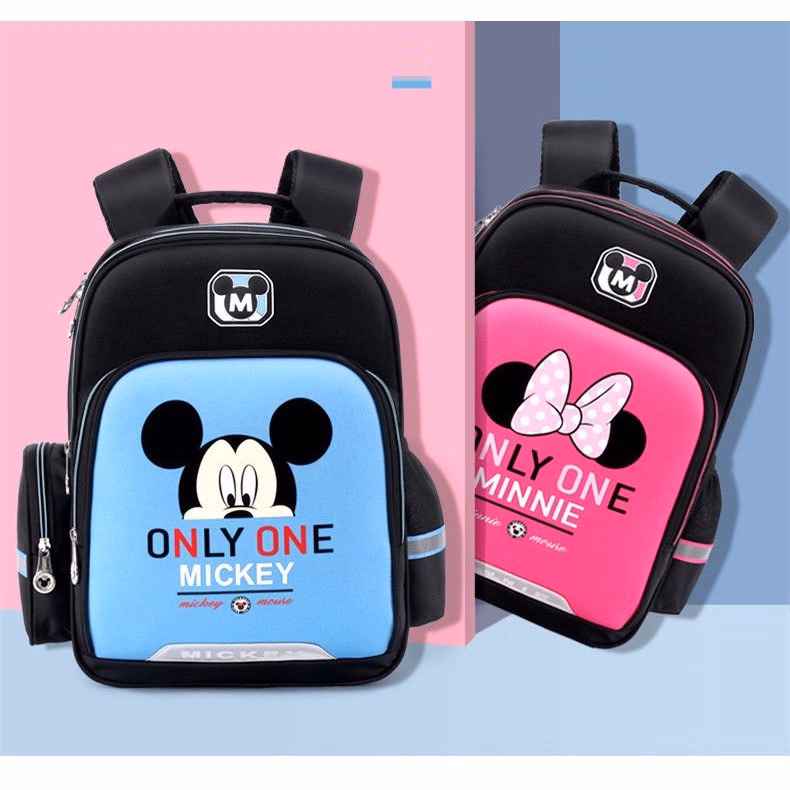 Balo Đi Học, Học Sinh Hình Micky Chống Nước Có Phản Quang Cho Bé Wh276 - Winnie House - Ảnh 2