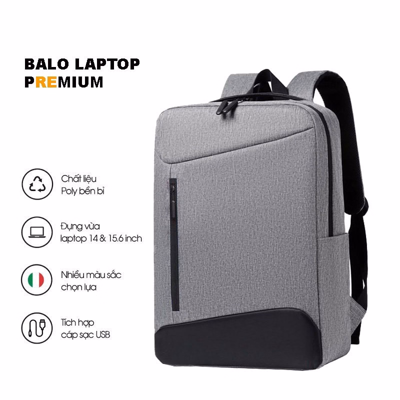 Balo Laptop Thời Trang Premium Vn0317 - Vanass - Ảnh 2