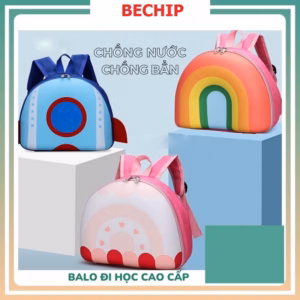 Balo Hình Bán Nguyệt, Balo Mầm Non Cho Bé Đi Học Siêu Nhẹ, Chống Thấm Nước Ctb283 - Bechip