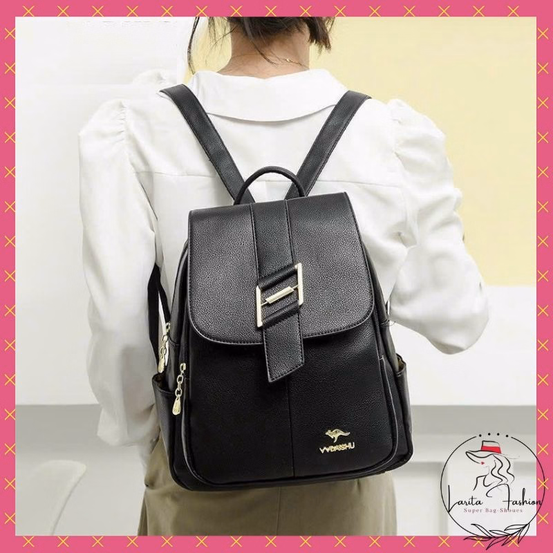 Balo Nữ Da Mềm Đẹp Hiệu Con Chuột Túi Hàng Cao Cấp 748 - Larita Fashion