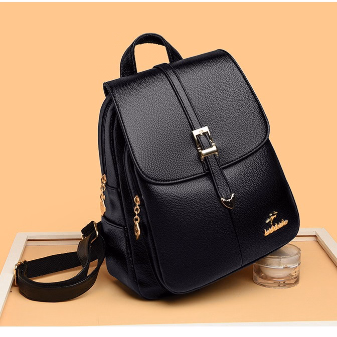 Balo Nữ Da Mềm Đẹp Hiệu Con Chuột Túi Hàng Cao Cấp 749 - Larita Fashion - Ảnh 4