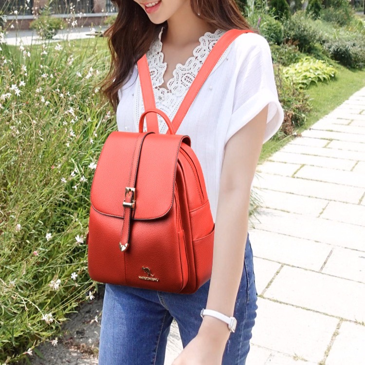 Balo Nữ Da Mềm Đẹp Hiệu Con Chuột Túi Hàng Cao Cấp 749 - Larita Fashion - Ảnh 12