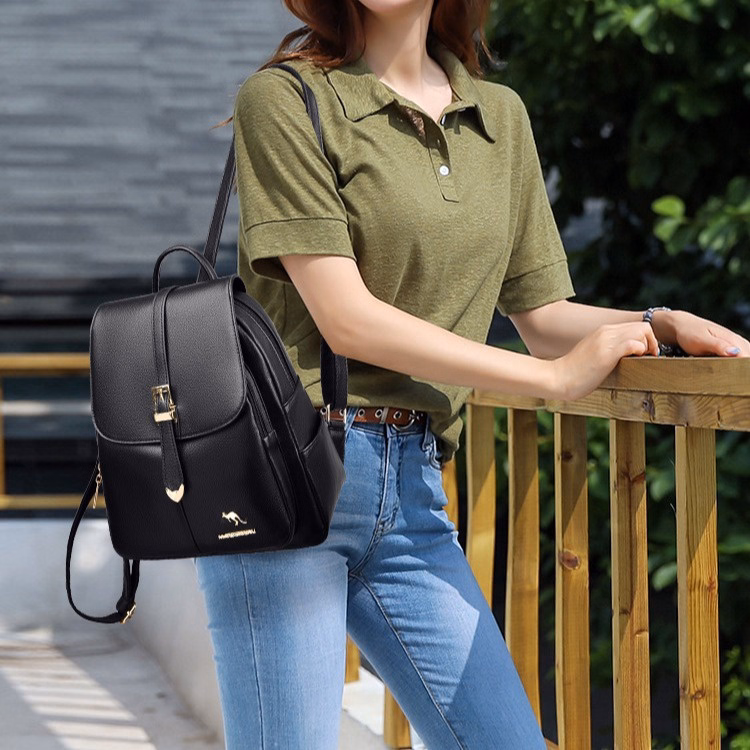 Balo Nữ Da Mềm Đẹp Hiệu Con Chuột Túi Hàng Cao Cấp 749 - Larita Fashion - Ảnh 10