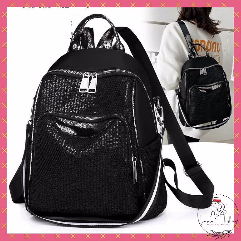 Balo Nữ Hàng Quảng Châu Đính Kim Tuyến Hàng Cao Cấp Độc Lạ Đẹp Sang Trọng 712 - Larita Fashion