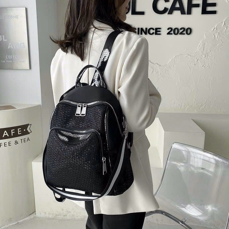 Balo Nữ Hàng Quảng Châu Đính Kim Tuyến Hàng Cao Cấp Độc Lạ Đẹp Sang Trọng 712 - Larita Fashion - Ảnh 2