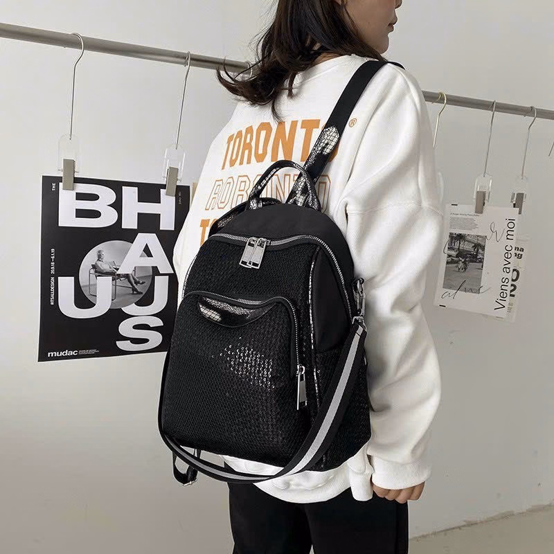 Balo Nữ Hàng Quảng Châu Đính Kim Tuyến Hàng Cao Cấp Độc Lạ Đẹp Sang Trọng 712 - Larita Fashion - Ảnh 4