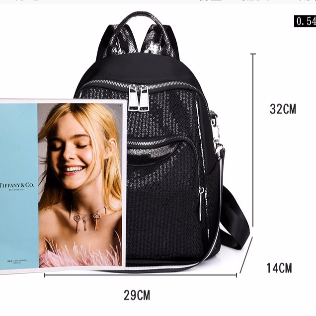 Balo Nữ Hàng Quảng Châu Đính Kim Tuyến Hàng Cao Cấp Độc Lạ Đẹp Sang Trọng 712 - Larita Fashion - Ảnh 7