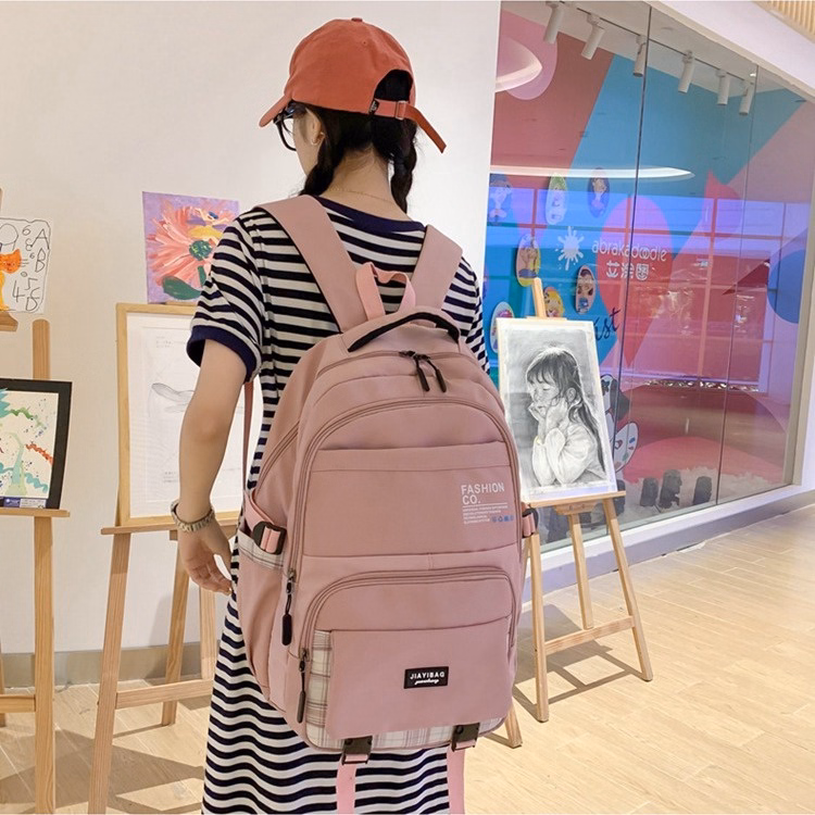 Balo Nam Nữ Ullzang Thời Trang Phong Cách Kiểu Dáng Mới 753 - Larita Fashion - Ảnh 7