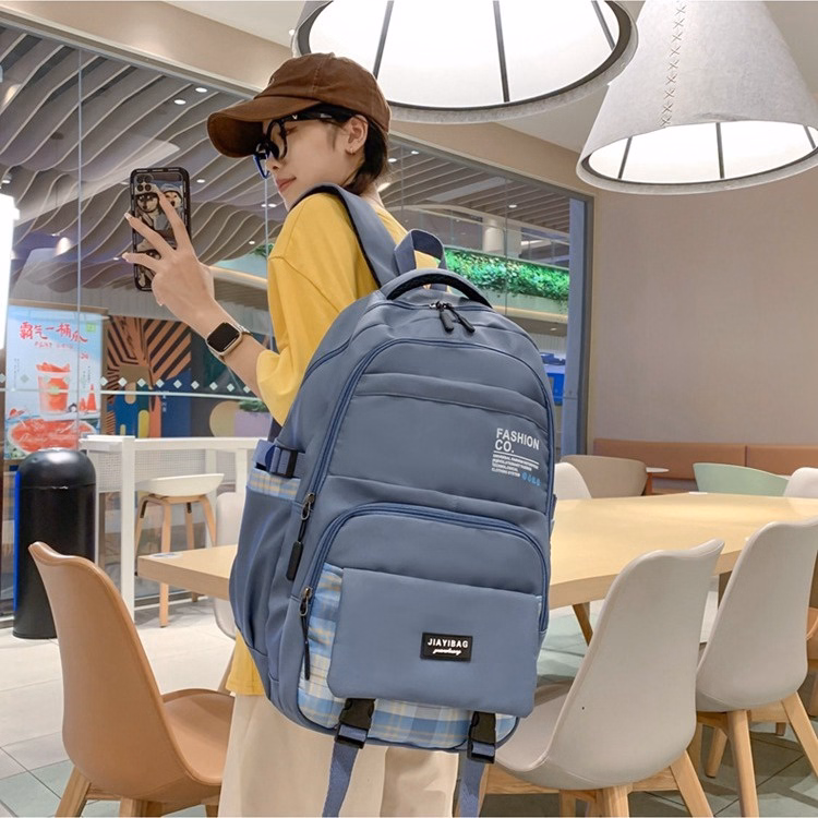 Balo Nam Nữ Ullzang Thời Trang Phong Cách Kiểu Dáng Mới 753 - Larita Fashion - Ảnh 6