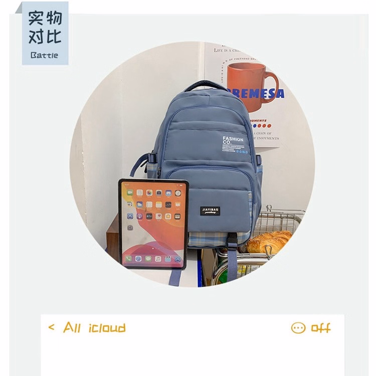 Balo Nam Nữ Ullzang Thời Trang Phong Cách Kiểu Dáng Mới 753 - Larita Fashion - Ảnh 19