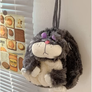 Túi Đeo Chéo Mèo Béo Lucifer Dây Rút Không Móng Phong Cách Hoạt Hình Dễ Thương - Dmastore