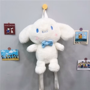 Balo Hoạt Hình Cinnamoroll Đính Nơ Xinh Xắn - Dmastore