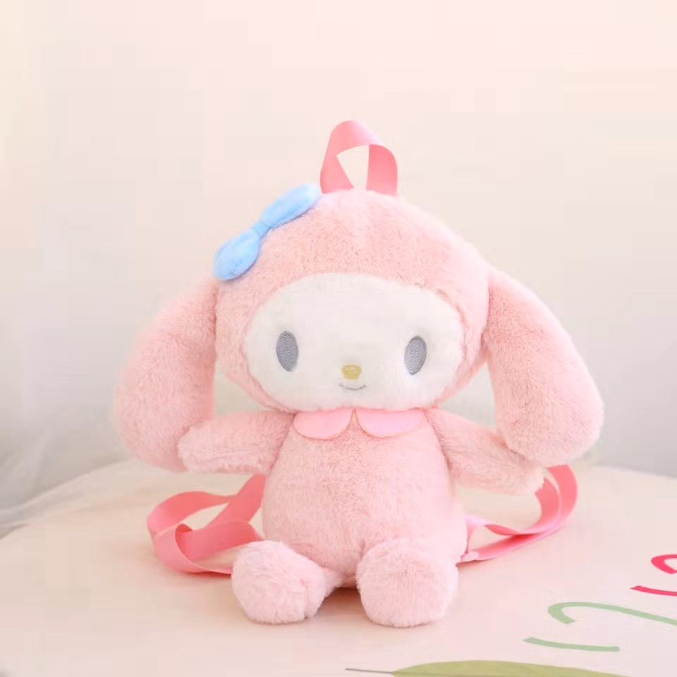 Balo Hoạt Hình Cinnamoroll Đính Nơ Xinh Xắn - Dmastore - Ảnh 7