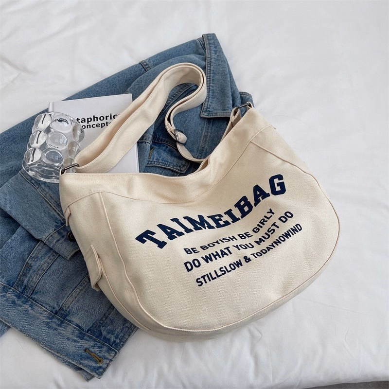 Túi Đeo Chéo Nữ Phong Cách Hàn Quốc Taimeibag Tc07 - Be Yourself - Ảnh 4