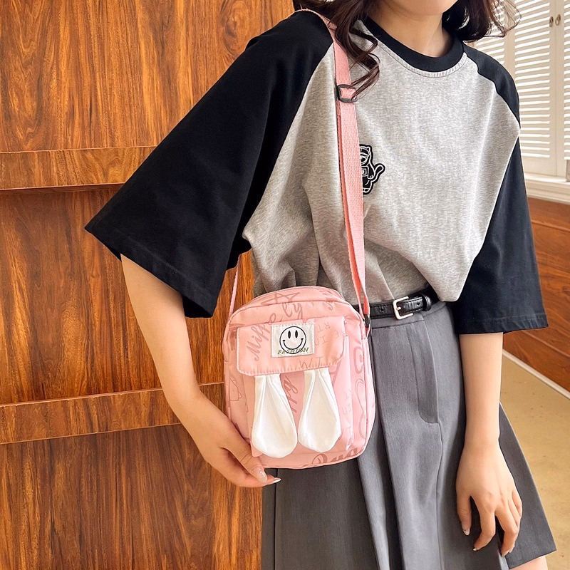 Túi Đeo Chéo Mini Cho Bé Gái Tai Thỏ Siêu Đáng Yêu Pp292 - Pipi Store - Ảnh 17