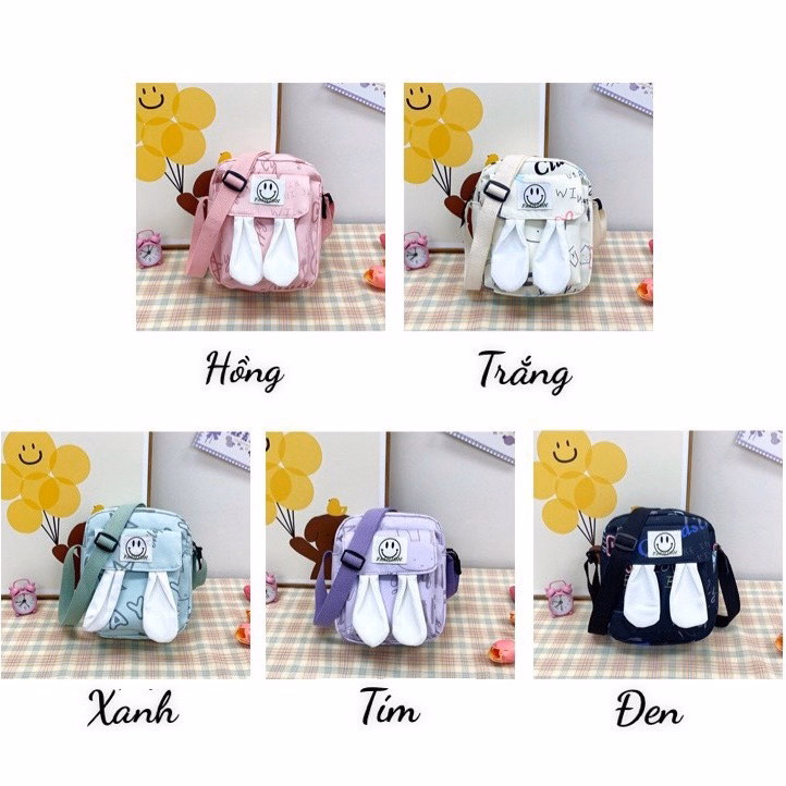 Túi Đeo Chéo Mini Cho Bé Gái Tai Thỏ Siêu Đáng Yêu Pp292 - Pipi Store - Ảnh 2