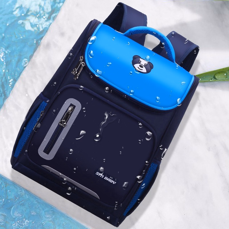 Balo Gấu Chống Gù, Chống Nước Dạ Quang Cho Bé Siêu Nhẹ Loại 1 To Đẹp Pp262 - Pipi Store - Ảnh 7