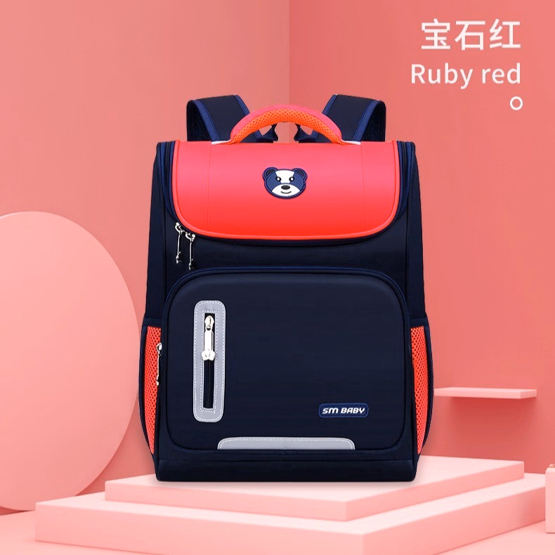 Balo Gấu Chống Gù, Chống Nước Dạ Quang Cho Bé Siêu Nhẹ Loại 1 To Đẹp Pp262 - Pipi Store - Ảnh 2