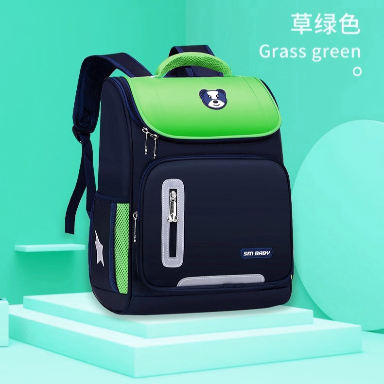 Balo Gấu Chống Gù, Chống Nước Dạ Quang Cho Bé Siêu Nhẹ Loại 1 To Đẹp Pp262 - Pipi Store - Ảnh 4