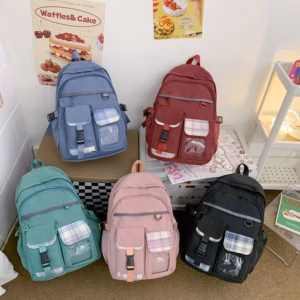 Balo Đi Học Thiết Kế Đơn Giản Nhiều Ngăn 761 - Larita Fashion