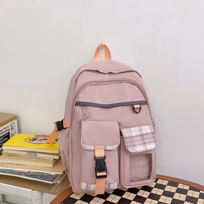 Balo Đi Học Thiết Kế Đơn Giản Nhiều Ngăn 761 - Larita Fashion - Ảnh 3