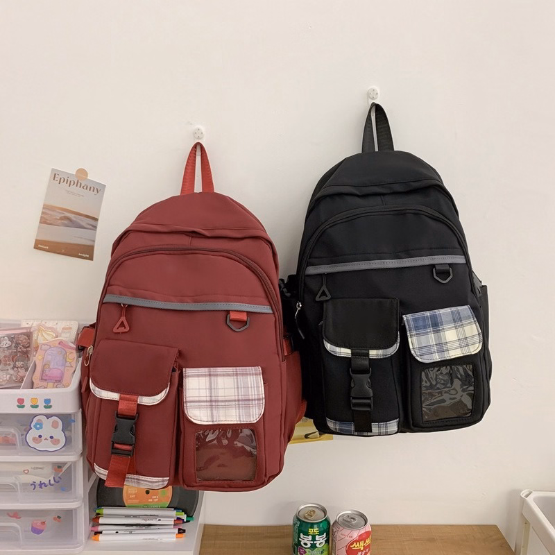 Balo Đi Học Thiết Kế Đơn Giản Nhiều Ngăn 761 - Larita Fashion - Ảnh 9