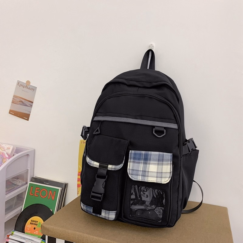 Balo Đi Học Thiết Kế Đơn Giản Nhiều Ngăn 761 - Larita Fashion - Ảnh 4