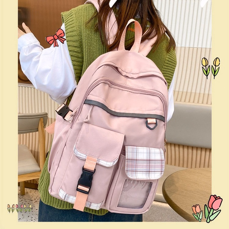 Balo Đi Học Thiết Kế Đơn Giản Nhiều Ngăn 761 - Larita Fashion - Ảnh 18