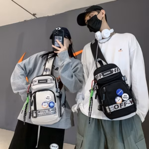 Túi Đeo Chéo Nam Nữ Chống Thấm Thời Trang Cool Ngầu Wh322 - Winnie House