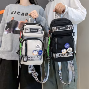 Túi Đeo Chéo Nam Nữ Chống Thấm Thời Trang Cool Ngầu Pp322 - Pipi Store